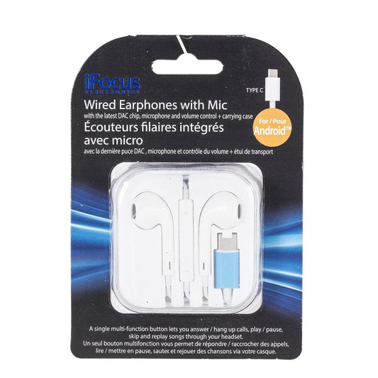 Earbuds w/ USB Type-C® Apple Style