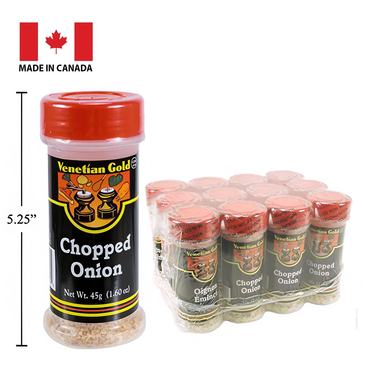 Oignon haché 45 g. V. Gold - vendu à l'unité