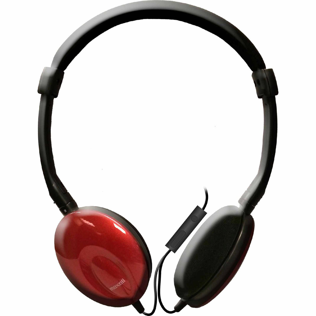 Classic Headphones & Mic Red Maxell - Additional View
