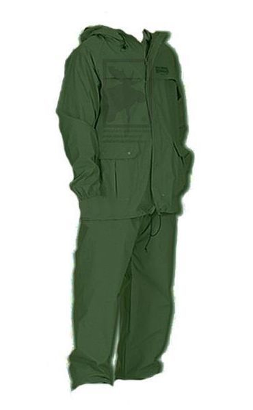 Combinaison de pluie d'eau douce-olive TXXL Wetskins