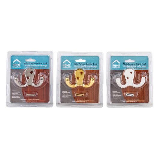 Double Hook Multi-Purpose 3 Colors Home Essentials