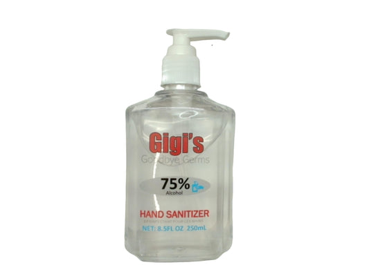 Hand Sanitizer 75% Alcohol 250mL Gigi's Goodbye Germs (PROMO)
