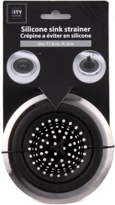 Sink Strainer Silicone w/ Handle 11.5cm ITY