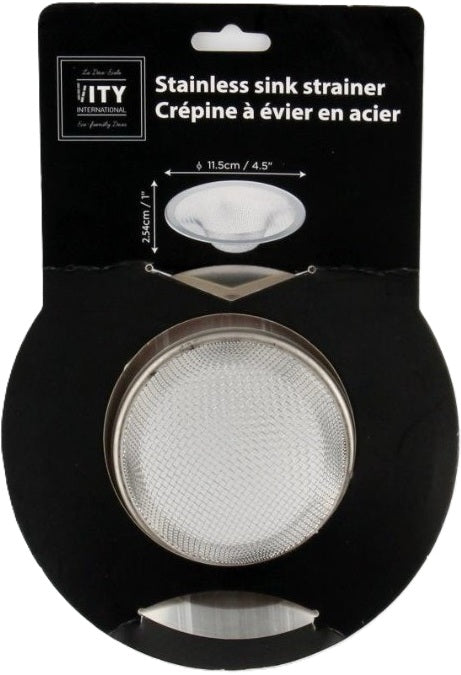 Sink Strainer Stainless 11.5cm ITY