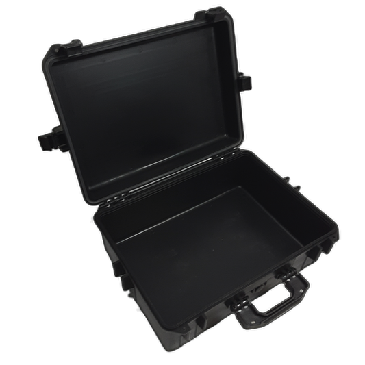 Airtight Case Large Black Plastic
