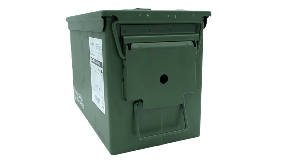 Ammo Can Holds 1000 Cartridges 5.56x45 HC Green Steel Blackround - Additional View