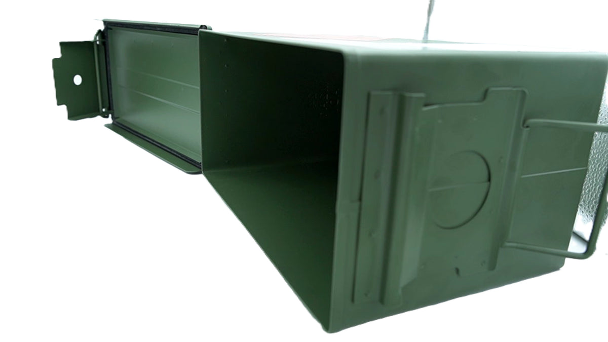 Ammo Can Holds 1000 Cartridges 5.56x45 HC Green Steel Blackround - Additional View