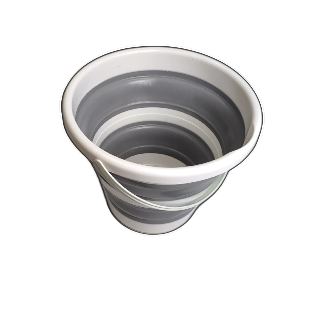 Collapsible Silicone Bucket 10L Grizzly Outdoors