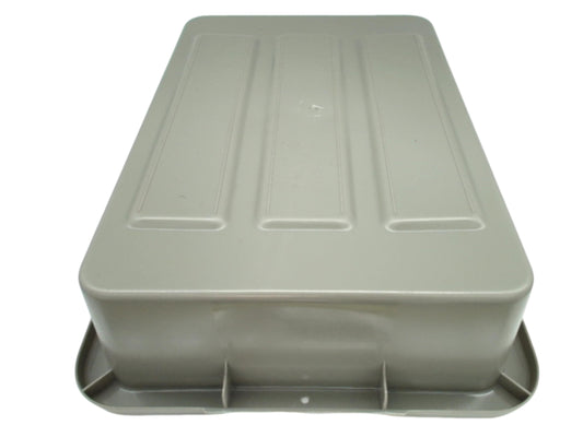 Grey Bus Tray 20" x 15" x 5" Plastic - Additional View