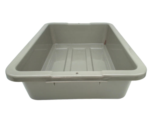 Grey Bus Tray 20" x 15" x 5" Plastic