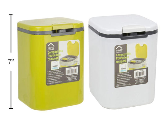 Compost Bin 2L 2/Colours Home Essentials
