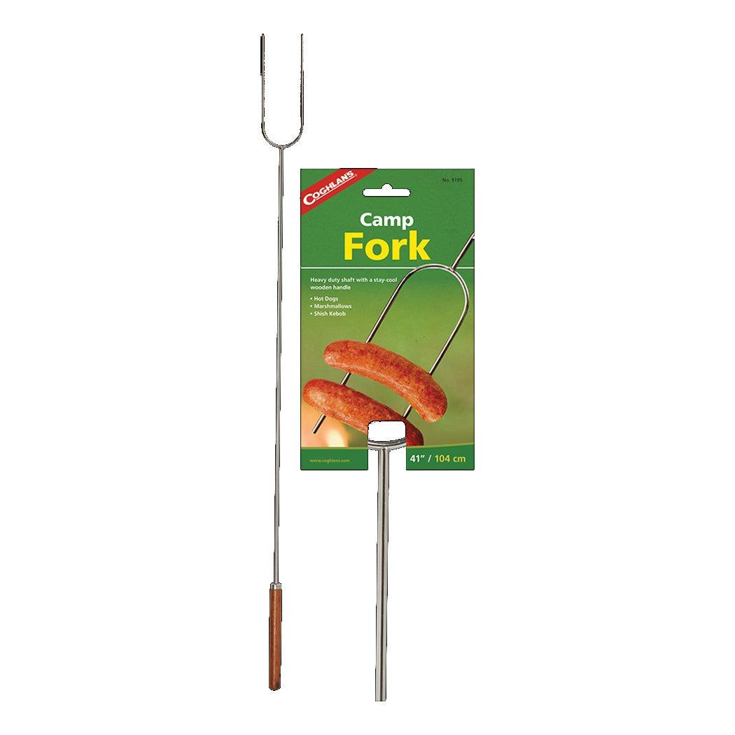 camp fork 41" wood handle