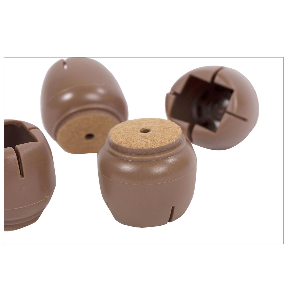 Square Chair Leg Cap 4-pc. 21-31mm.Home Essentials