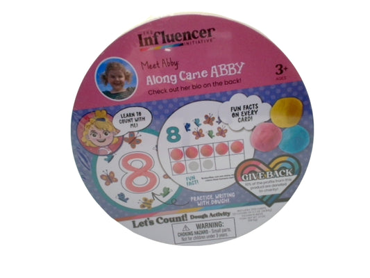 Along Came Abby Lets Count Dough Activity Influencer Iniative