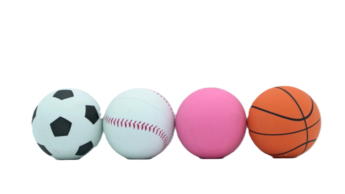 Ballon de sport rebondissant assorti 2.5"