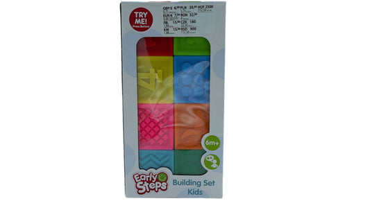 Building Set Kids 8 Soft Blocks 6m+ Early Steps