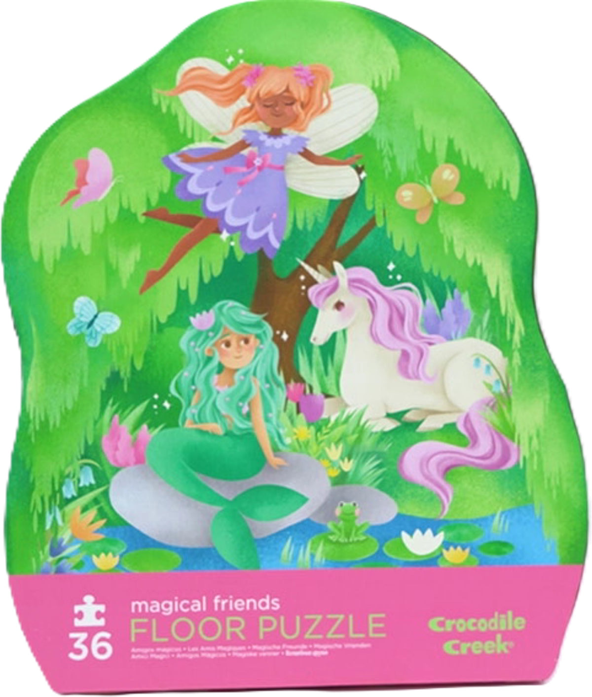 Magical Friends Floor Puzzle 36pc. Crocodile Creek