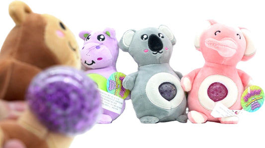 Jellyroos Animal Plush w/Squishy Tummy Assorted - Additional View