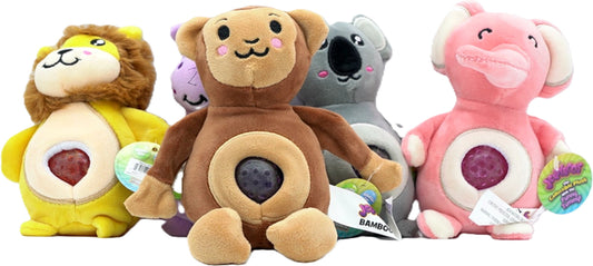 Jellyroos Animal Plush w/Squishy Tummy Assorted