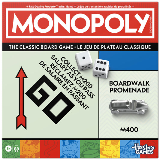 Classic Monopoly Board Game Hasbro Games