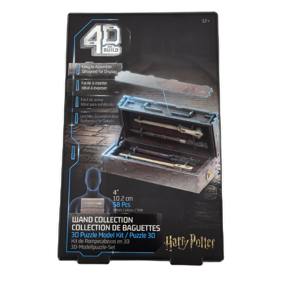 Harry Potter 3d Puzzle Model Kit Wand Collection 4" 4d Build