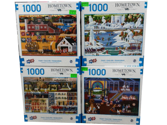 Puzzle 1000pc. Hometown Collection Assorted