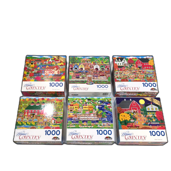 Home Country 1000pc. Puzzle Assorted