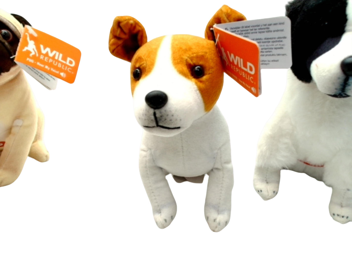 Rescue Dogs 8" Plush Assorted Wild Republic (EACH SOLD INDIVIDUALLY) - Additional View