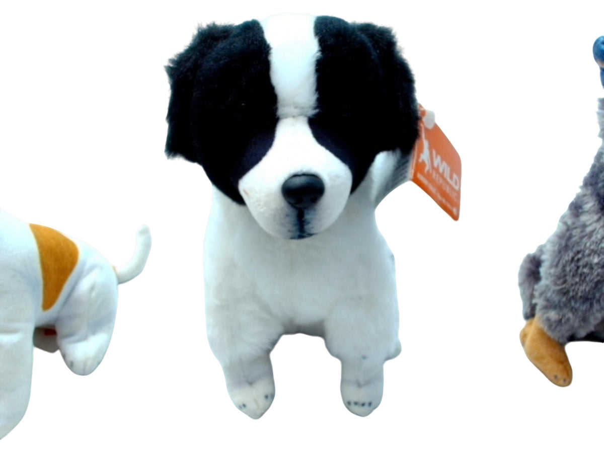 Rescue Dogs 8" Plush Assorted Wild Republic (EACH SOLD INDIVIDUALLY) - Additional View