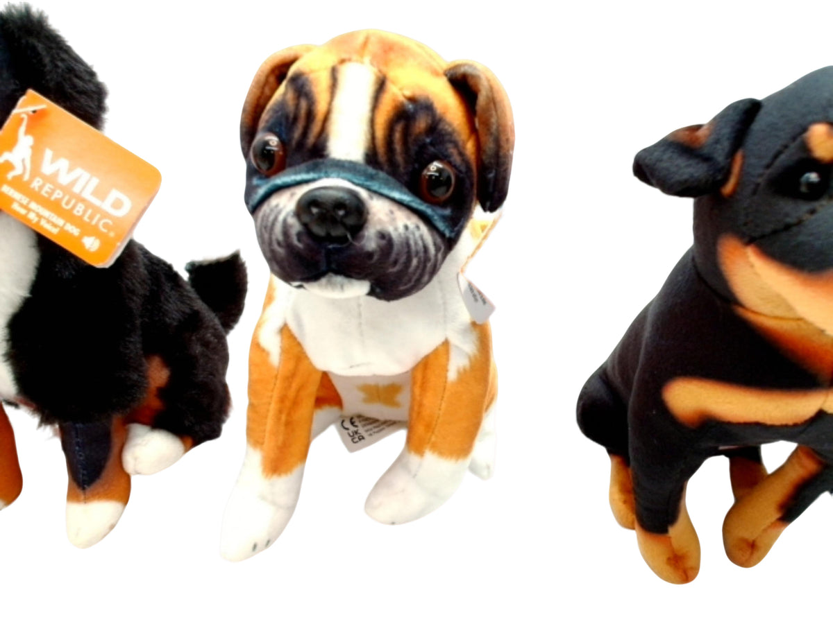Rescue Dogs 8" Plush Assorted Wild Republic (EACH SOLD INDIVIDUALLY) - Additional View