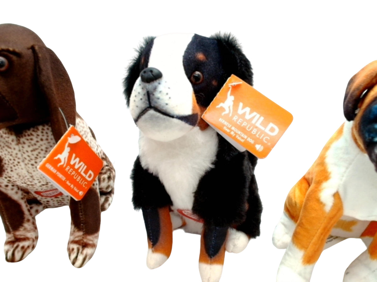 Rescue Dogs 8" Plush Assorted Wild Republic (EACH SOLD INDIVIDUALLY) - Additional View