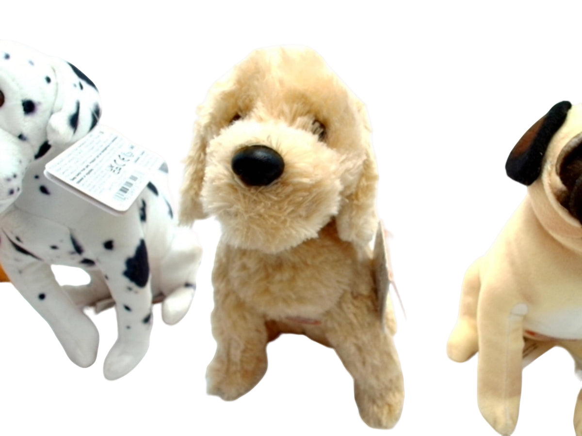 Rescue Dogs 8" Plush Assorted Wild Republic (EACH SOLD INDIVIDUALLY) - Additional View
