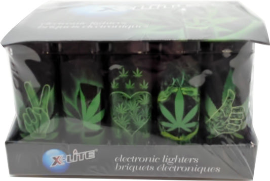 Electronic Lighter Cannabis Assorted