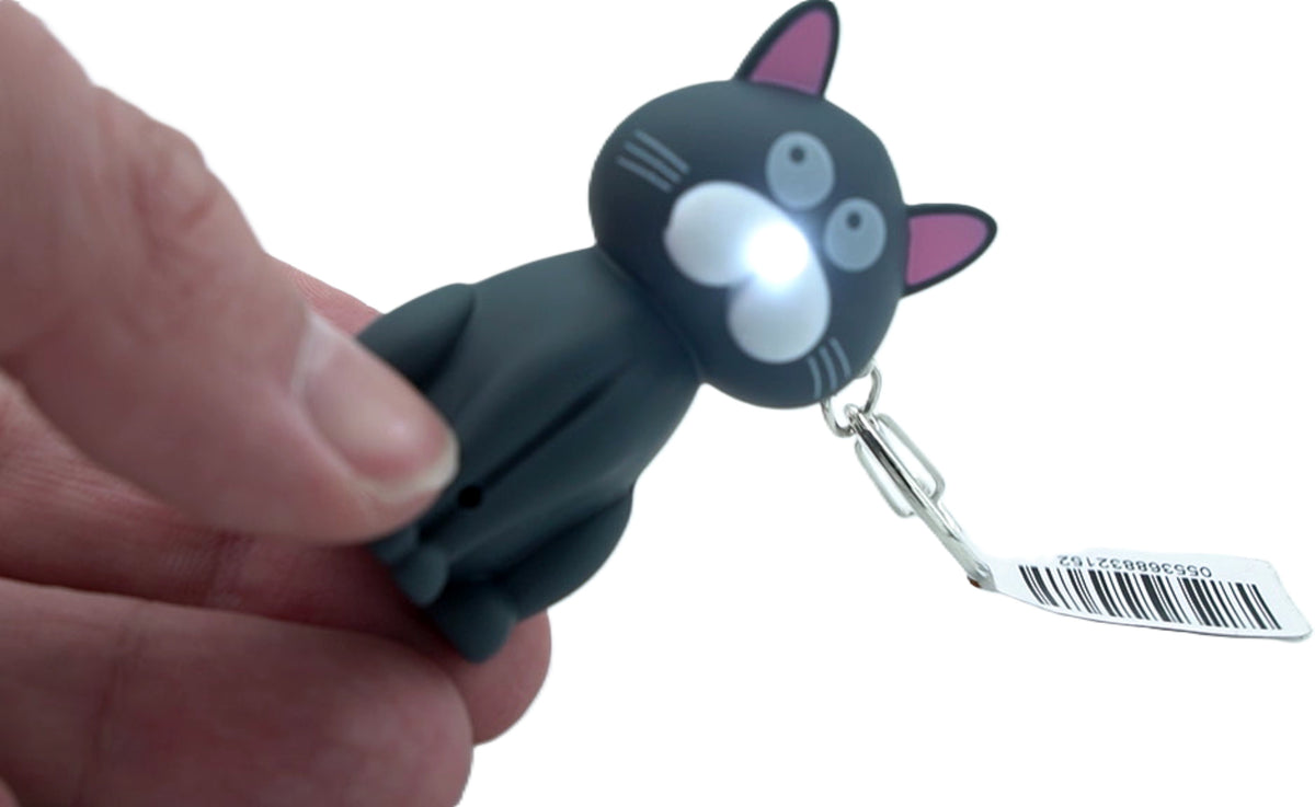 Cat Keychain w/Light & Sound - Additional View