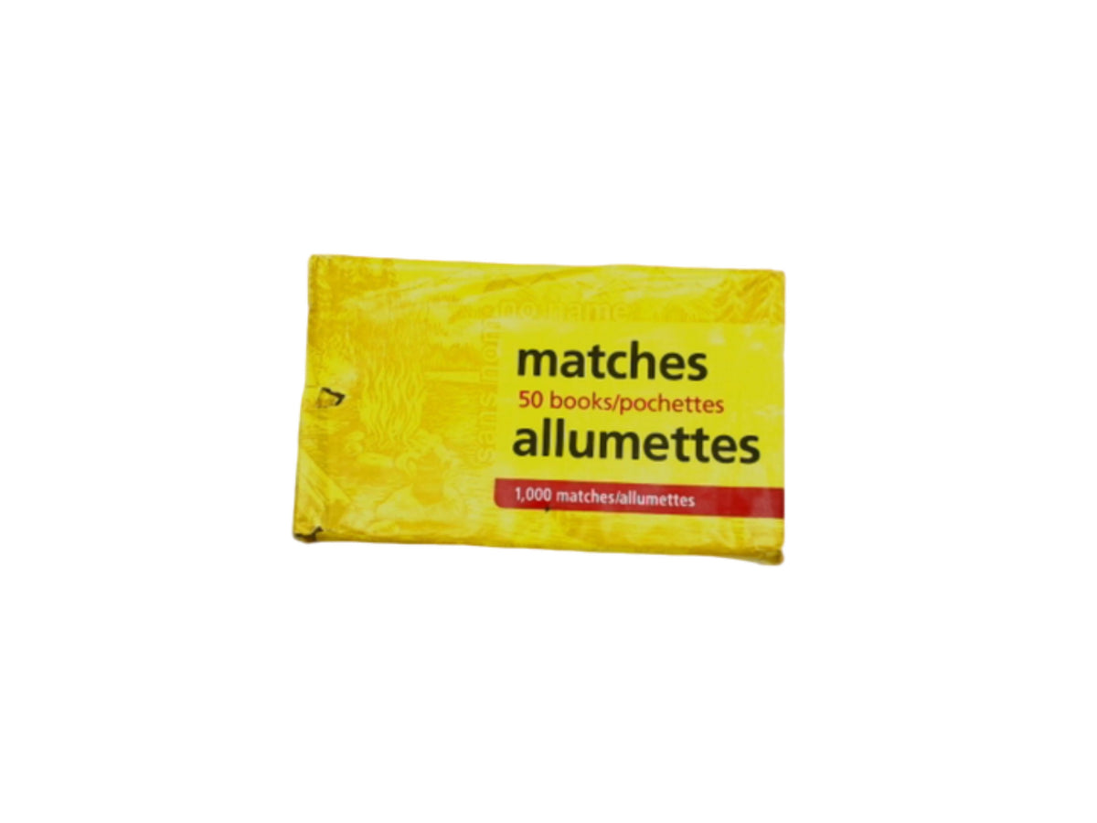 Matches 50 Books, 1000 Matches No Name