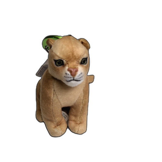 Plush Animal Key Chains W/ Clip Asst' Wild Republic