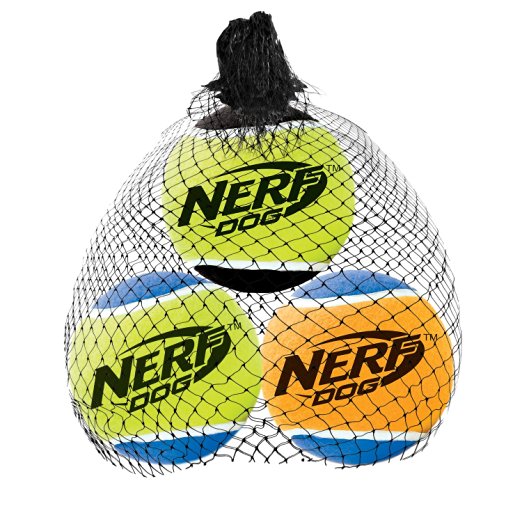 Dog Toy Tennis Ball 3pk. Small Dog & Puppy Size Nerf Dog - Additional View