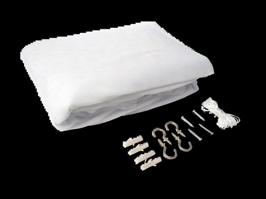 Mosquito Net White Double- 63"W, 78"L, 59"H