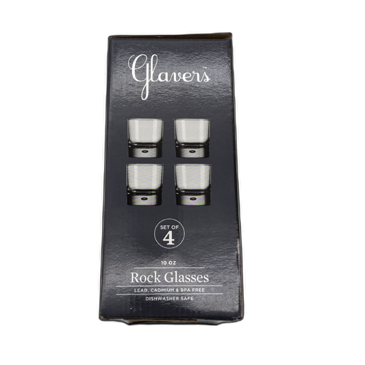 Rock Glasses 10oz. Set Of 4 Glavers - Additional View