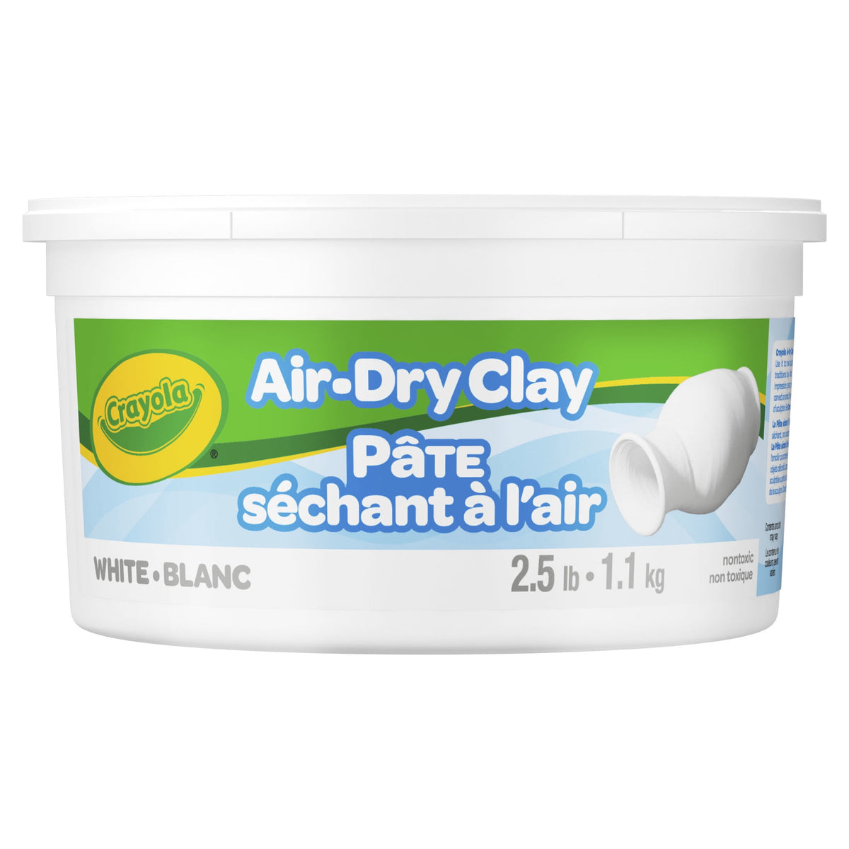 Air Dry Clay 2.5lb. Assorted Colours Crayola - Additional View