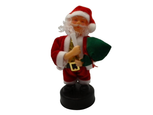 Musical Christmas Moving Figure 10" Santa