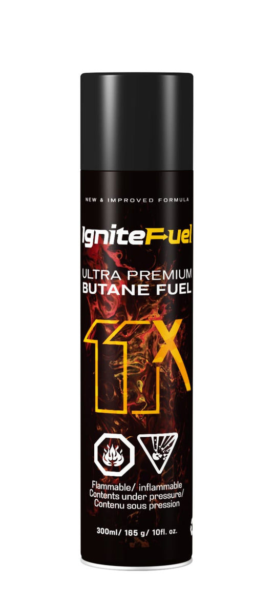 11x Ignitefuel Ultra Premium Butane Fuel - 300ml