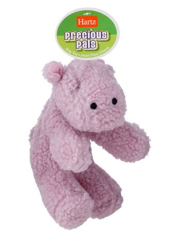 Precious Pals Dog Toy w/Squeaker Ass't Colours Hartz - Additional View