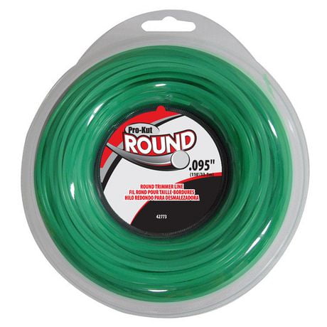 Round Trimmer Line 0.095" x 110' Green Pro-kut Round - Additional View