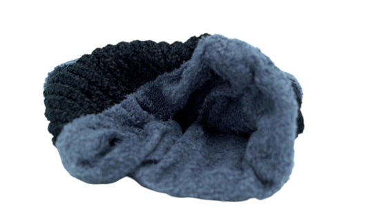 Neck Warmer Black Or Navy Ruby - Additional View