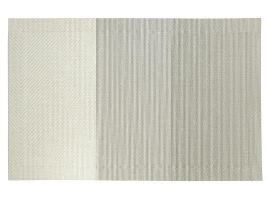 Woven Pvc Placemat Set Of 4 Maison Grey 17.7" X 11.8" X 0.1
