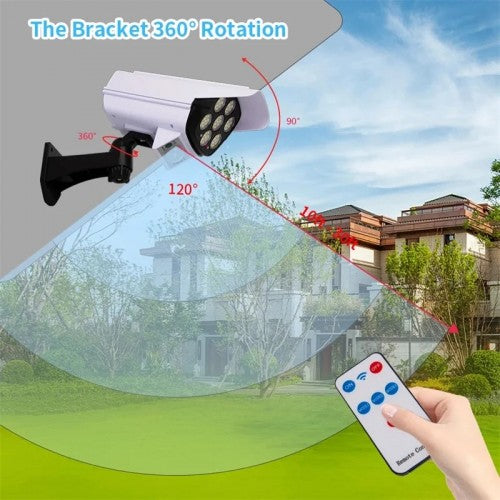 Solar LED Lamp Human Body Induction Motion Sensor With Remote (Model: 217)(display) - Additional View