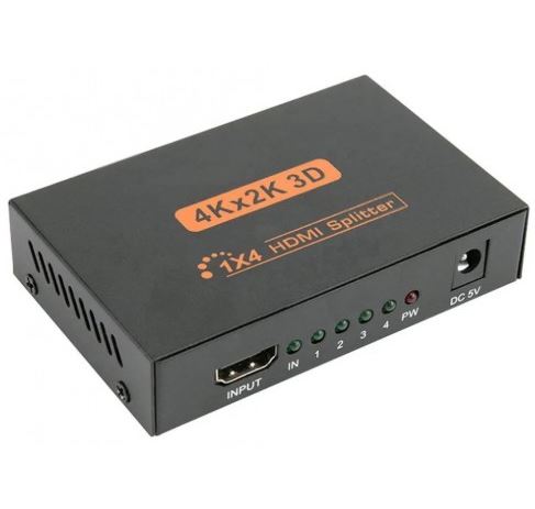 HDMI Splitter 4 Port 4K 30Hz