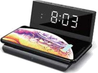 Alarm Clock w/ Wireless Phone Charger
