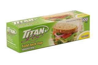 Fold Top Sandwich Bags 100/bx 24/cs